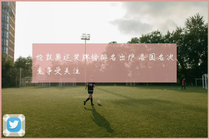 伦敦奥运奖牌榜排名出炉 各国名次竞争受关注